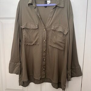 H&M Divided Khaki Shirt